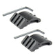 2PACK 45 Degree Low Profile Offset Angle Picatinny Rail Mount