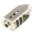 Stainless Steel 1/2"x28 or 5/8"x24 Thread Tanker Style Muzzle Brake For .223/5.56 or .308