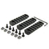 3PCS M-LOK 7 Slot Polymer Rail Mount Handguard Section Picatinny Weaver