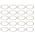 20 Pack Free Float Quad Rail Nut Washers for .308 thin Shims Alignment
