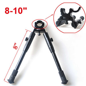 Foldable Clamp-on Low-profile Barrel Bipod 9" to 11"