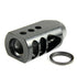 5/8x32 Competition Grade Tanker Muzzle Brake, Steel with Black Phosphate Finish for .458 Socom