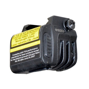 Compact Pistol Green Laser Sight for Picatinny Rails, with Ambidextrous On/Off Switch