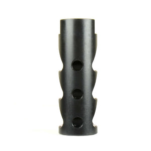 Steel 1/2x28 or 5/8x24 Thread Muzzle Brake for .22 .223.556 or .308 (MZ03)