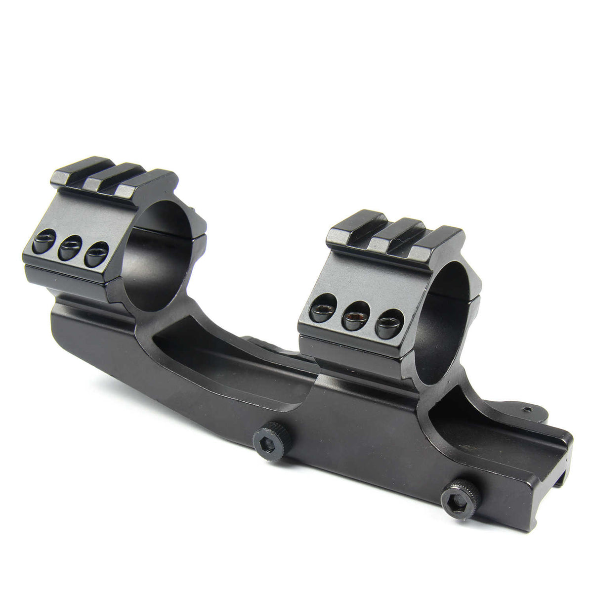 thumbnail image 2 of 25.4mm 30mm Dual Ring Cantilever Heavy Duty Scope Mount Anti Cant 2 of 11