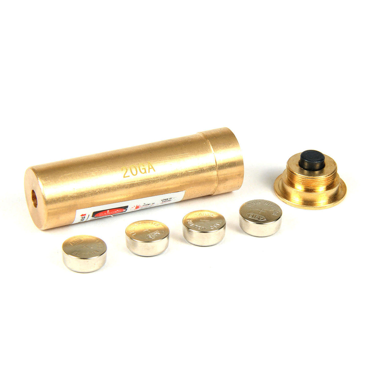 Mini Laser Rosso Bore Sighter Cartuccia Laser, Tactical Red Dot Boresighter Hunter Tool, Alta Qualà. 22 Cal Fucile Bore Sight - Foto 10