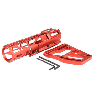 Skeletonized AR Pistol Brace Aluminum