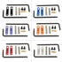 New design Complete Anti Walk Rotation Pins Kit Set .154" .223/5.56/.308