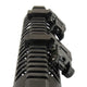 New ALUMINUM 45 Degree Offset Front & Rear Backup Sight Fit Picatinny Weaver Rail (FRS45AL-2-B))