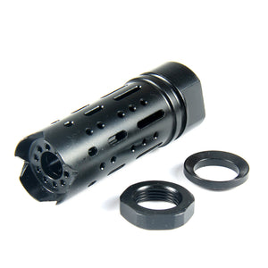 M1 Garand Muzzle Brake Steel w/ Adapter 5/8x24 Thread