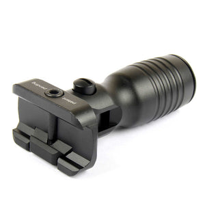 Short Aluminum 5 Position Stubby Front Grip Foregrip - Picatinny
