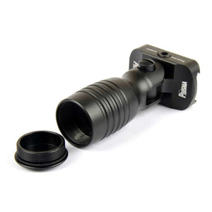 Short Aluminum 5 Position Stubby Front Grip Foregrip - Picatinny