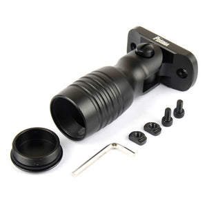Short Aluminum M-LOK 5 Position Front Grip Foregrip