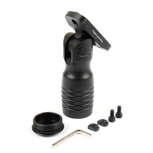 Short Aluminum M-LOK 5 Position Front Grip Foregrip