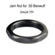 Steel Jam Nut 3/4 x 24 TPI for .50 Beowulf