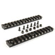 2PCS 13 Slots 5.3" KEYMOD Aluminum Picatinny Rail Section