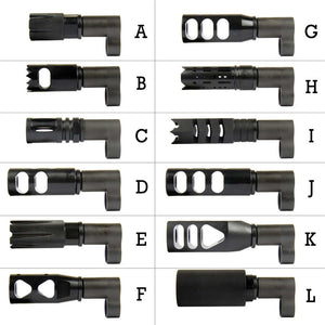 M1 Garand Muzzle Brake Steel w/ Adapter 5/8x24 Thread