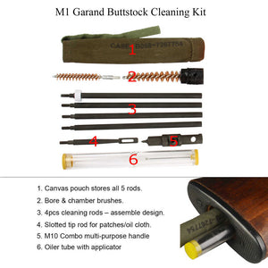 M1 Garand Buttstock Cleaning Kit w/ Oiler