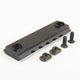 4PCS M-Lok Aluminum Rail Mount Handguard Section 5 Slot Picatinny Weaver