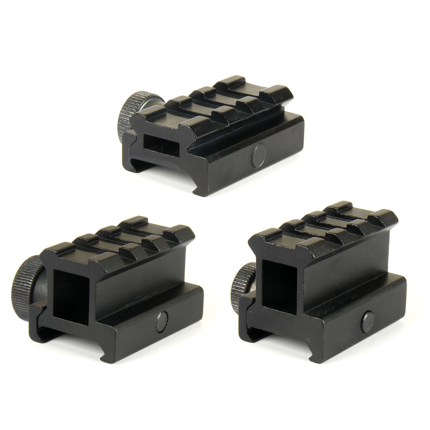 thumbnail image 2 of TACFUN 3 Pack Riser Scope Mount Set With See Through Scope Mount 2 of 11