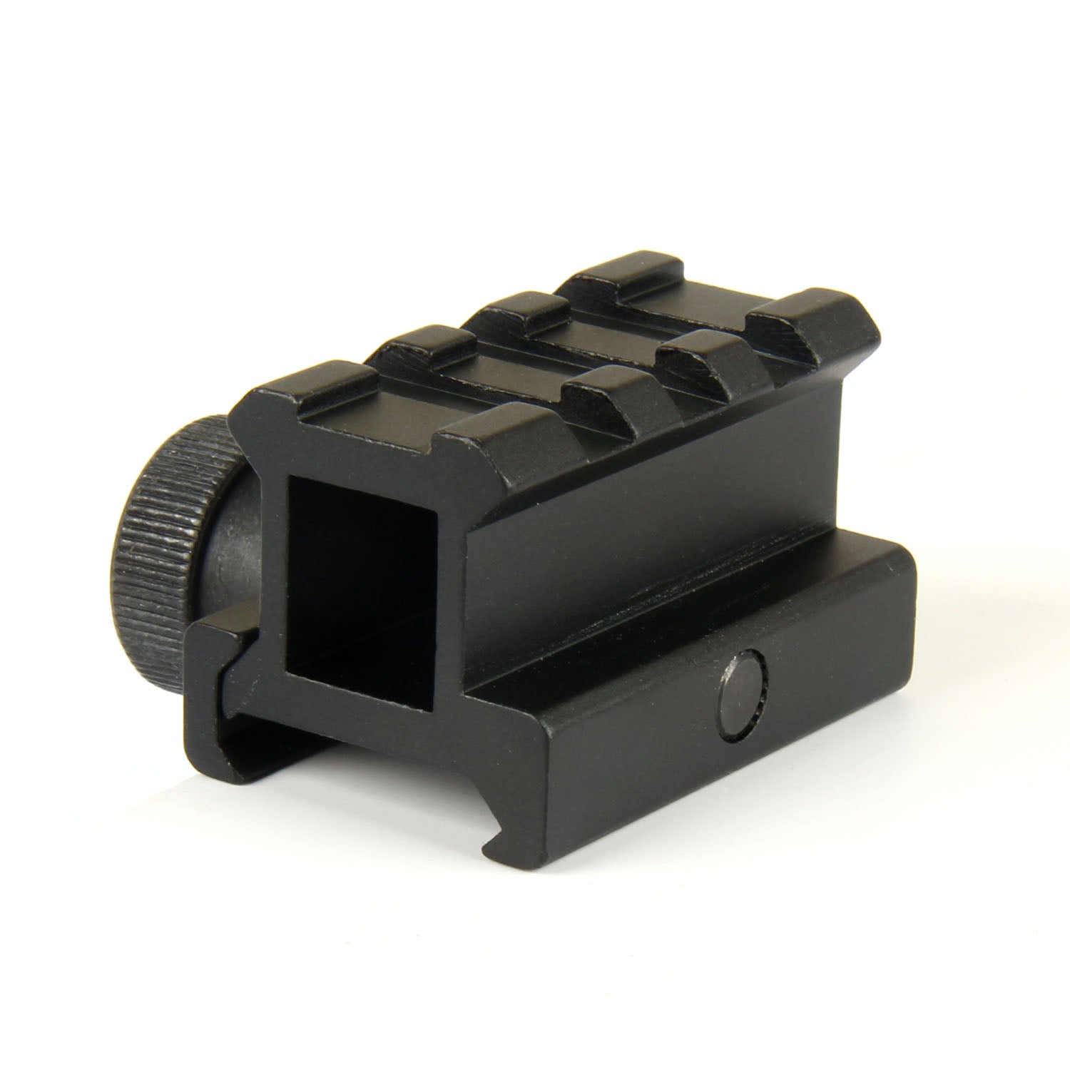 Optics Riser Rail Flat top See Through Riser Scope Rail Mount 3 slot Picatinny Weaver ...