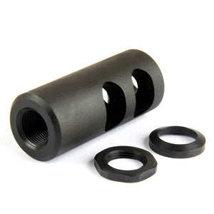 M1 Garand Muzzle Brake Steel w/ Adapter 5/8x24 Thread