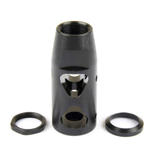 1/2"x28 or 5/8"x24 Thread Compact Style Muzzle Brake For .223/5.56 or .308