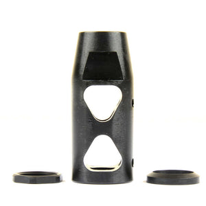 1/2"x28 or 5/8"x24 Thread Compact Style Muzzle Brake For .223/5.56 or .308