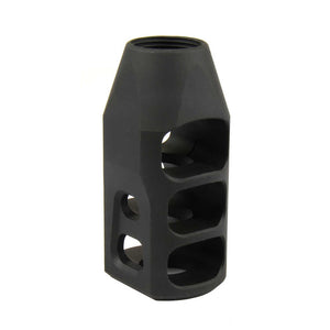 Steel 49/64x20 TPI Competition Grade Tanker Muzzle Brake for .50 Beowulf (MZ-18-09)