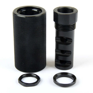 M1 Garand Muzzle Brake Steel w/ Adapter 5/8x24 Thread