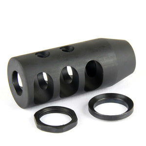 M1 Garand Muzzle Brake Steel w/ Adapter 5/8x24 Thread