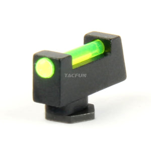 Blue Fiber Optic Front & Rear Sight For Glock Gen 1-4