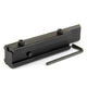 Rail Mount .22 Crossbow 3/8" Dovetail to 7/8" Weaver /w Stop Pin