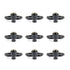 9 PCS Push Button QD Quick Detach/Release 1.25" Rifle Heavy Duty Sling Swivel