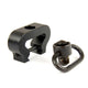 Heavy Duty Quick Detach Push Button Sling Swivel Set Picatinny Mount 21mm