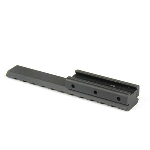 Rail Mount .22 Crossbow 3/8" Dovetail to 7/8" Weaver /w Stop Pin