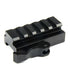 0.5" Quick Release Detach Mini Riser Mount 5-Slot for Picatinny Rail
