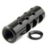 1/2"x28 or 1/2"x36 or 5/8"x24 Thread Full Size Muzzle Brake For .223/5.56 or 9mm or .308