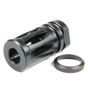 1/2"x28 or 5/8"x24 Thread A2-Compensator Muzzle Brake For .223/5.56 or .308