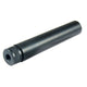 1/2"x28 TPI Thread On 7" Long Fake Can Style Muzzle Brake For .223 5.56