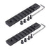 2PCS 7 Slots 4" KEYMOD Aluminum Picatinny Rail Section