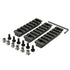3PCS KEYMOD 7 Slot Polymer Rail Mount Handguard Section Picatinny Weaver