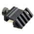 4 Slot 45 Degree Angle Offset 20mm Picatinny Weaver Rail Mount