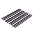 4PCS 7" Heat Resistant Handguard Weaver Picatinny Ladder Rail Cover