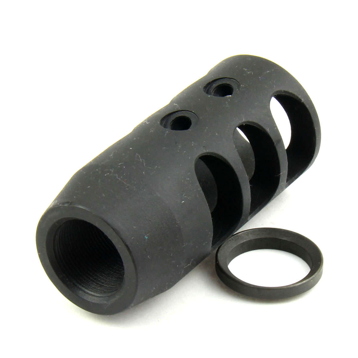 5/8x32 .450 Bushmaster or .458 SOCOM Competition Grade Muzzle Brake 5/8x32 .450 Bushmaster or .458 SOCOM Competition Grade Muzzle Brake