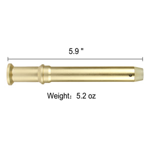 A2 .223 Rifle Recoil Buffer (Light Bronze color), 5.90", 5.2 OZ