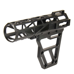 Skeletonized AR Pistol Brace Aluminum