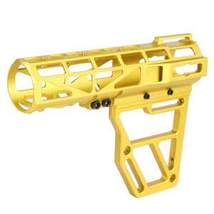 Skeletonized AR Pistol Brace Aluminum