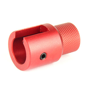RED Ruger 1022 10-22 Muzzle Brake Adapter + .750 Thread Protector 1/2x28 TPI