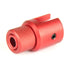 RED Ruger 1022 10-22 Muzzle Brake Adapter + .750 Thread Protector 1/2x28 TPI